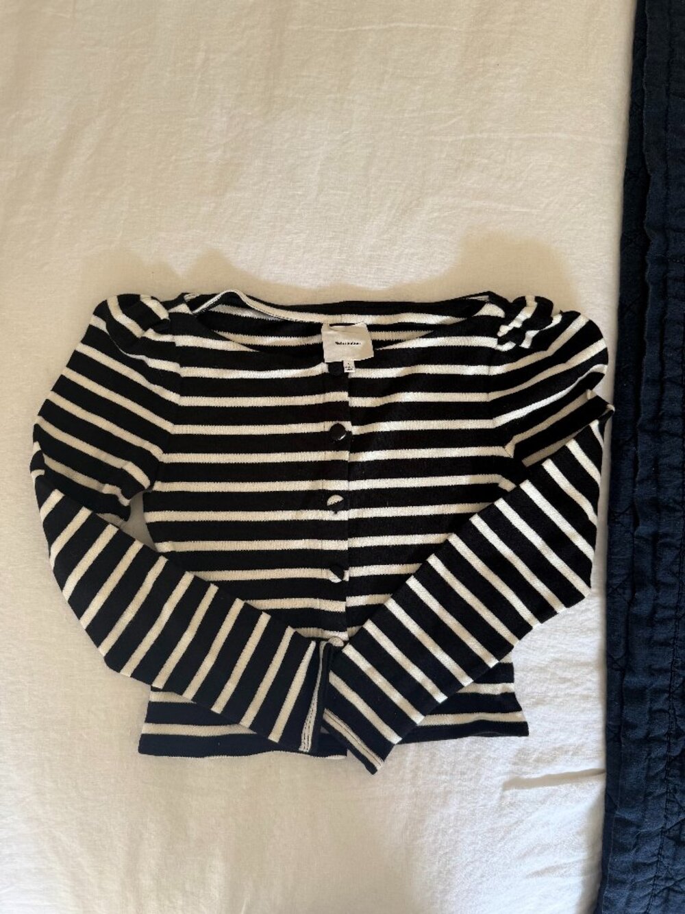 Reformation knit striped sweater